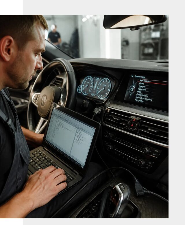 Русификация приборной панели BMW для авто в Таре от компании