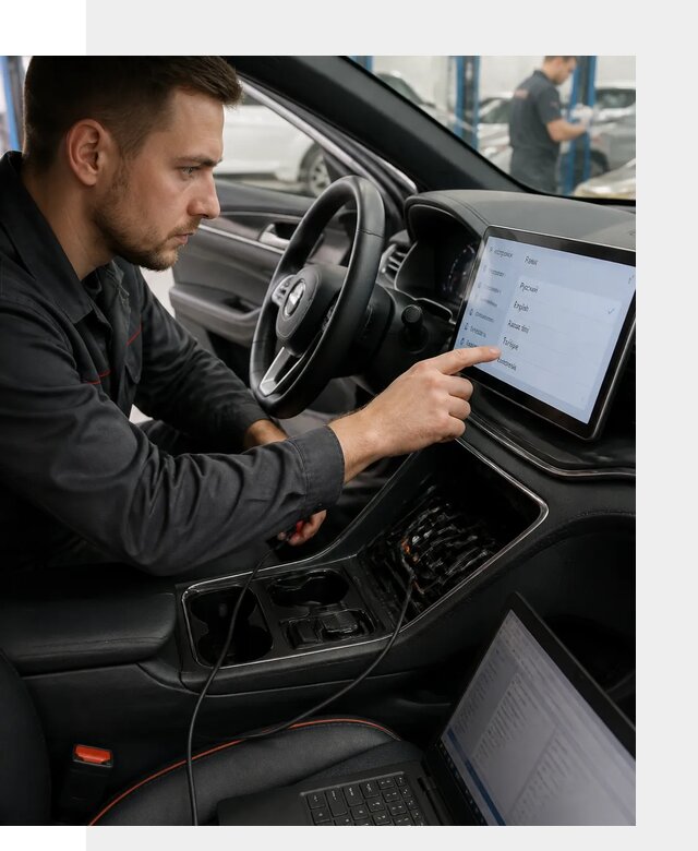 Профессиональная русификация BYD SONG Plus в Таре