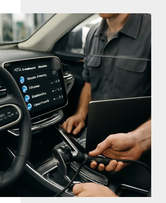 Установка приложений Geely для мультимедиа автомобиля в Таре