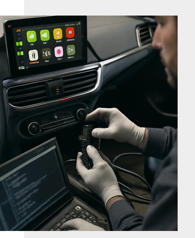 Активация Apple CarPlay в Таре для штатной мультимедиа