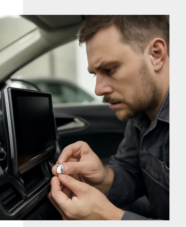 Установка SIM карты в авто для мультимедиа в Таре