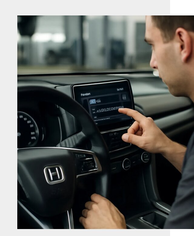 Русификация панели приборов Honda в Таре по цене 5144 ФастМобиль-Тар